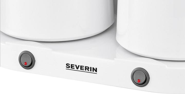 Actual product image Severin KA 9314 Coffee Maker White Capacity Cups=16 Insulated Jug
