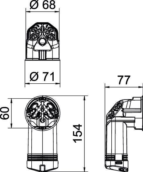 Immagine prodotto OBO Bettermann BETTERMANN HE 74-L