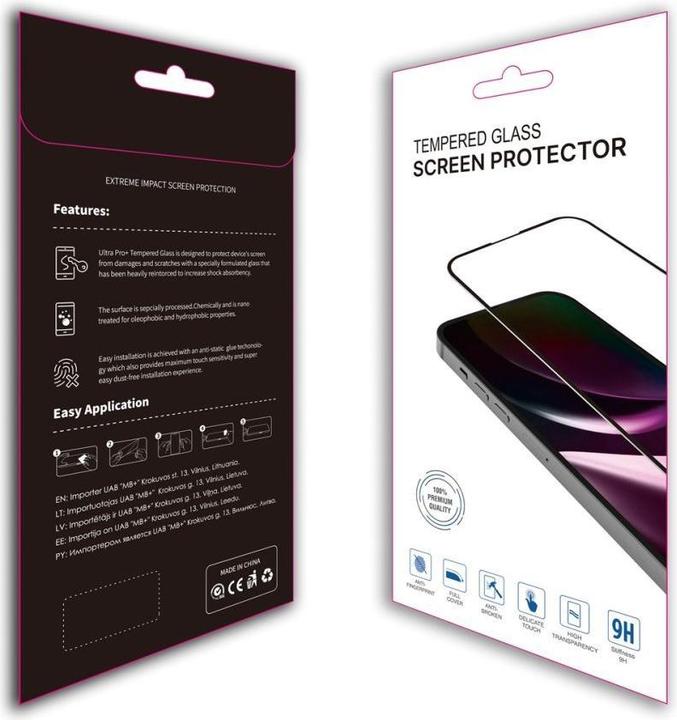 Produktbild Vazotel Protective glass Crystal clear screen protector for iPhone 16 Pro Max (Apple iPhone 16 Pro Max)