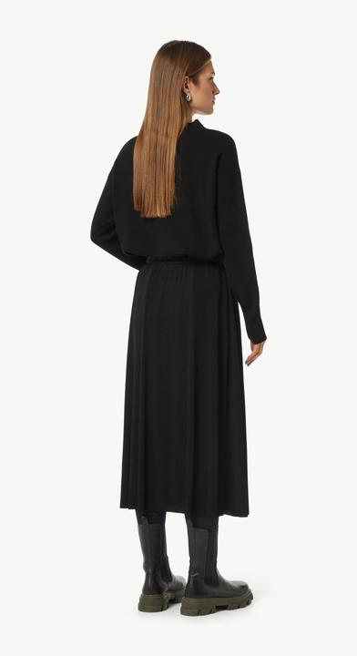 Image du produit Comma Rock Strukturierter Jersey-Rock mit elastischem Bund (34)