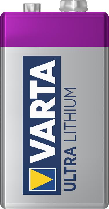 Produktbild Varta ULTRA Lithium (1 Stk., 9V Block, 1150 mAh)