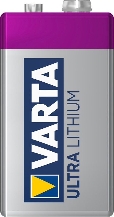 Actual product image Varta ULTRA Lithium (1 pcs., 9V Block, 1150 mAh)