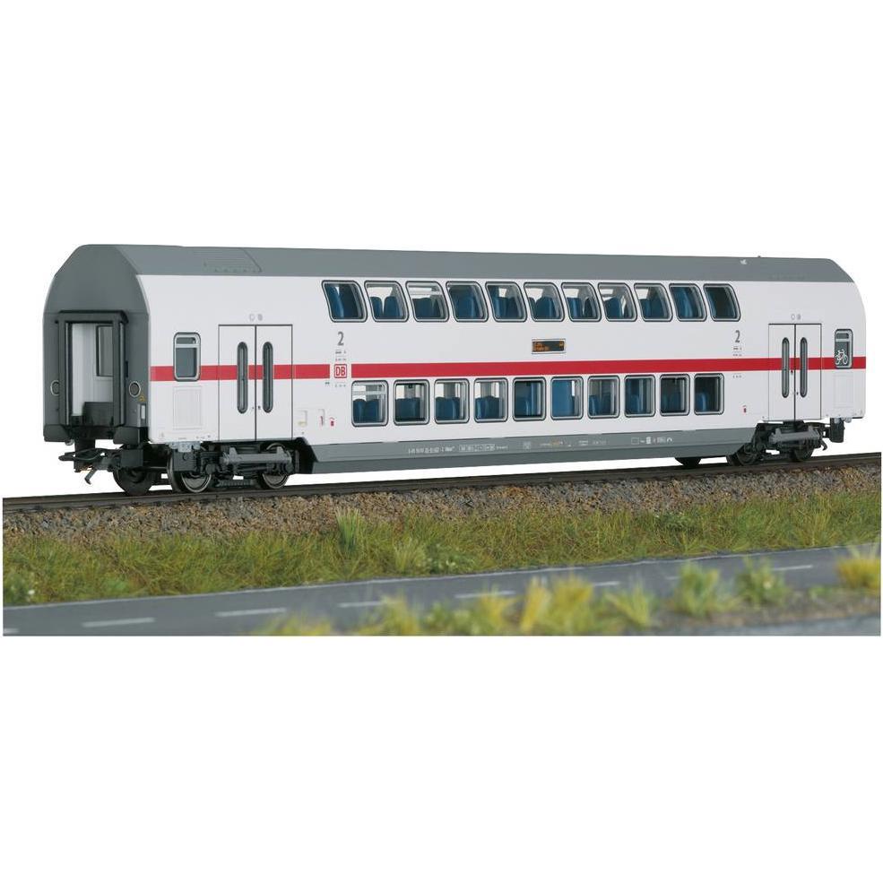 Trix H0 23254 H0 Doppelstockwagen IC2 der DB-AG DBpza 682.2, 2.Klasse, Wagen-Ordnungsnummer 4 (Spur VI)