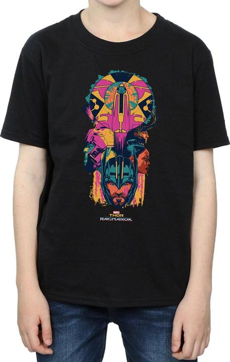 Image du produit - T-shirt THOR RAGNAROK CHARACTER TOTEM - Garçon (128)