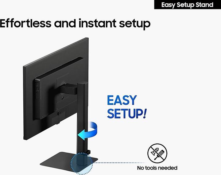 Productafbeelding Samsung S60D 24" WQHD HRM (2560 x 1440 pixels, 24")