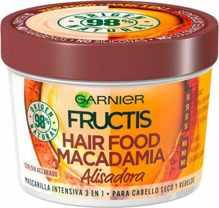Image du produit Garnier Fructis Hair Food Macadamia Smoothing Mask 390ml (390 ml)