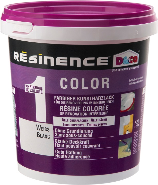 Actual product image Resinence Color (White, 0.25 l)