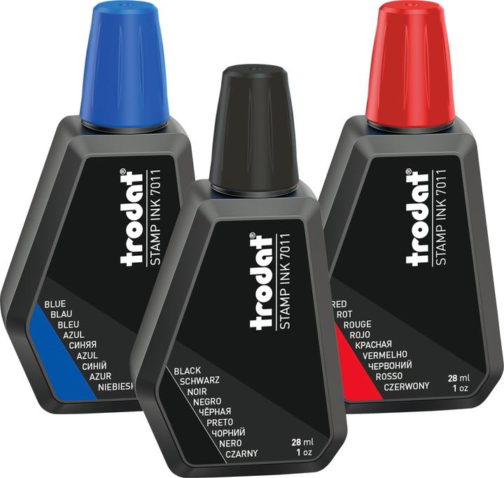 Actual product image Trodat 7011 Stamping ink without oil