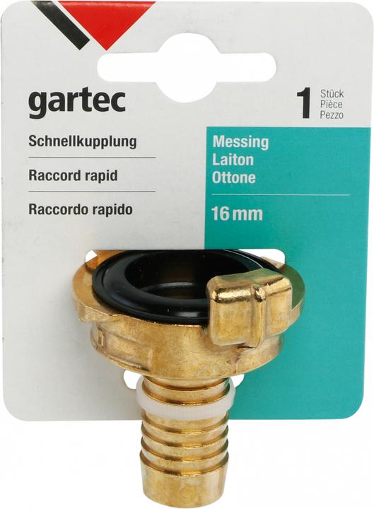 Actual product image Gartec Quick coupling (Hitch, 16 mm)