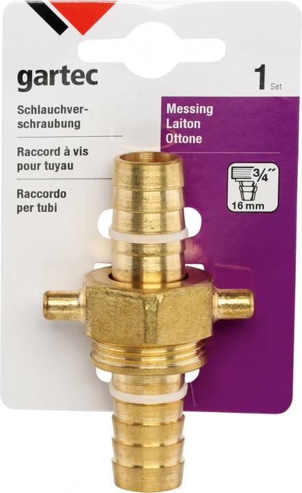 Gartec Hose fitting (Hose connector, 16 mm)