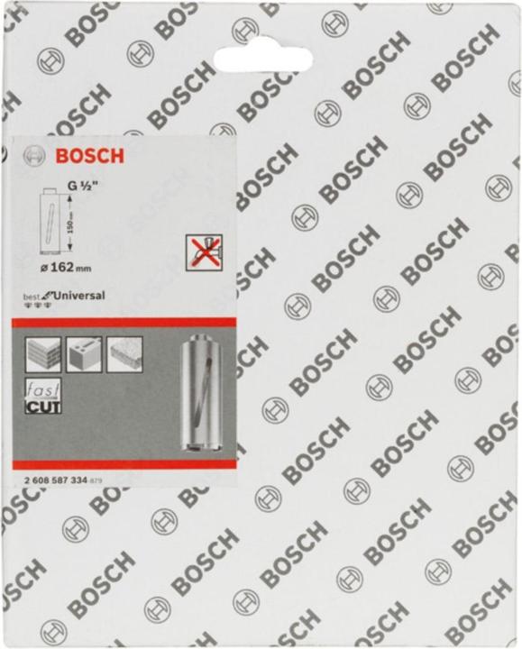 Produktbild Bosch Professional Zubehör PRO Core Cutter dry, 162 x 150 mm, G 1/2 Zoll (162 mm)