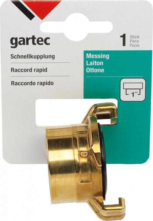 Actual product image Gartec Quick coupling (Hitch)
