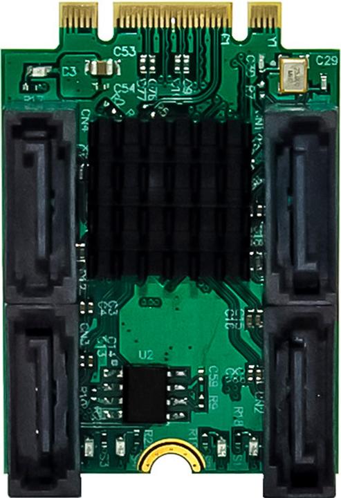 Immagine prodotto InLine Schnittstellenkarte M.2 Key B+M zu 4x SATA Stecker