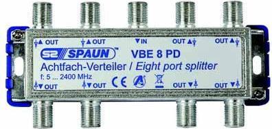 Spaun 8-way distributor R-TV