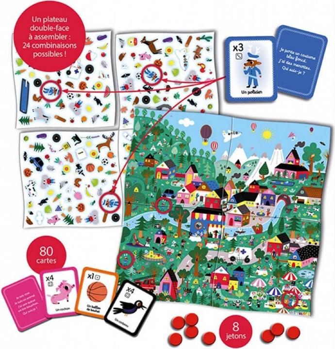 Image du produit Janod Jeu cherche et trouve les couleurs (Français)