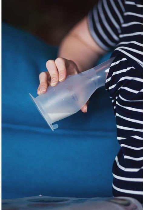 Actual product image Tommee Tippee silicone milk extractor, 42359441