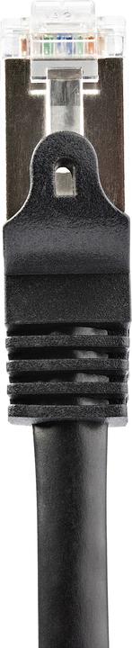 Produktbild StarTech 1m Cat6 Netzwerkkabel - geschirmt (SFTP) Snagless Gigabit Patchkabel - Schwarz (S/FTP, CAT6, 1 m)