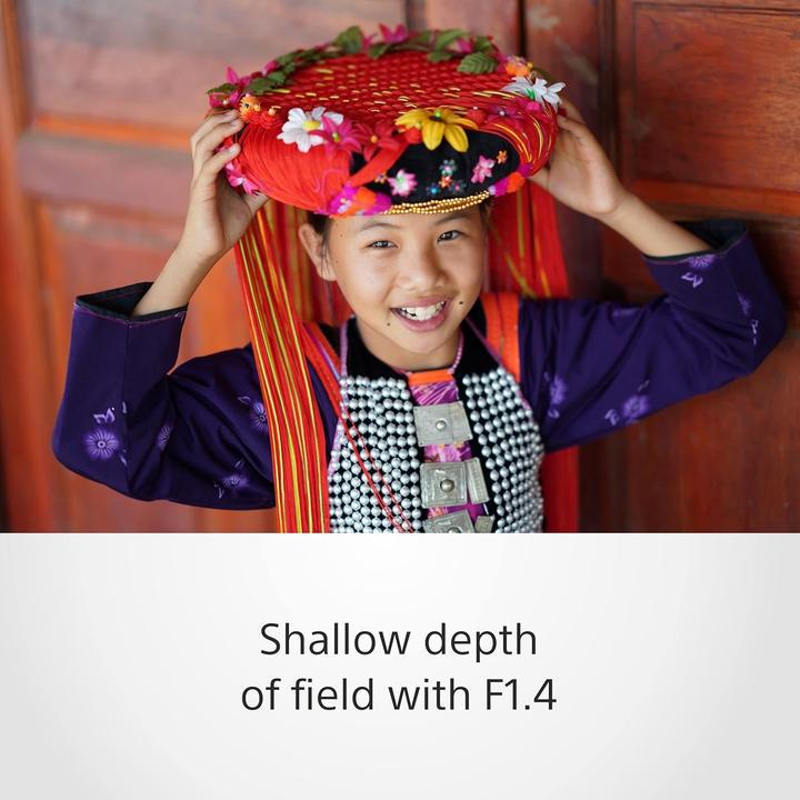 Immagine prodotto Sony FE 85mm f/1.4 GM (Sony E, Full frame)