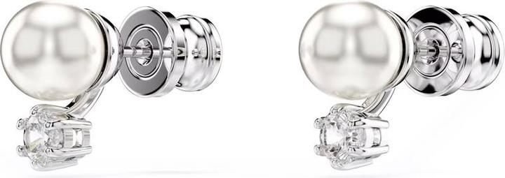 Immagine prodotto Swarovski Orecchini Matrix con perla di cristallo taglio rotondo bianco (Metallo Swarovski)