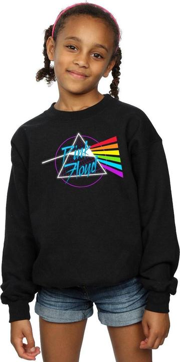 Produktbild Pink Floyd Neon Darkside Sweatshirt Mädchen (152, 158)