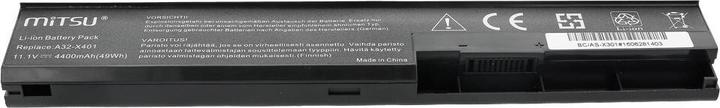 Image du produit Mitsu BATTERY BC/AS-X301 (ASUS 4400 MAH 48 WH) - Batterie (6 cabines, 4400 mAh)