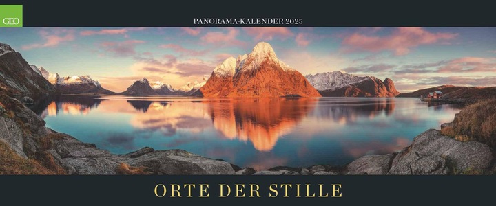 Produktbild Neumann GEO - Panorama: Orte der Stille 2025 - Wandkalender für Ruhe und Besinnung, Grossformat 120x50 cm (Weicher Einband, Deutsch)