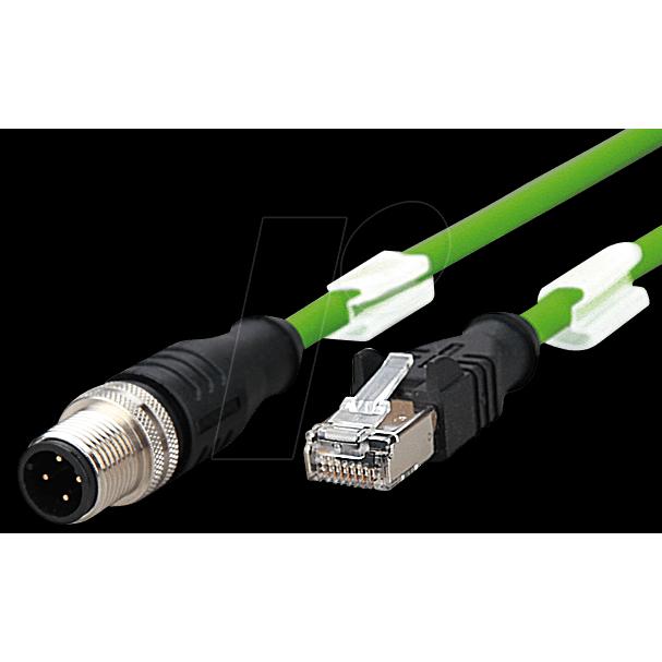 Thumbnail - Metz Connect 142M4D15050 Netzwerkkabel 5 m Cat5e Grün (S/UTP, CAT5e, 5 m), Netzwerkkabel