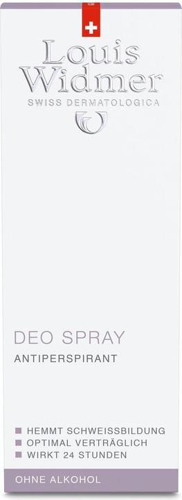 Actual product image Louis Widmer Perfumed deodorant (Spray, 75 ml)
