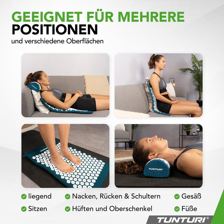 Produktbild Tunturi Akupressur Matte und Kissen
