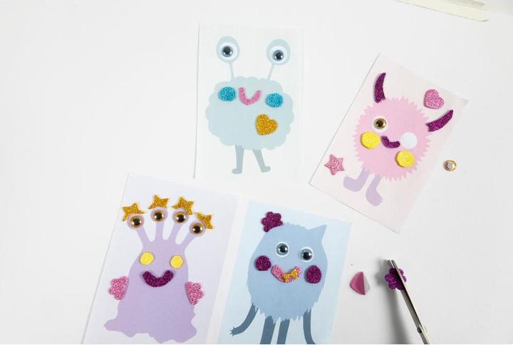 Produktbild Creativ Company Bastelset Monster-Collage