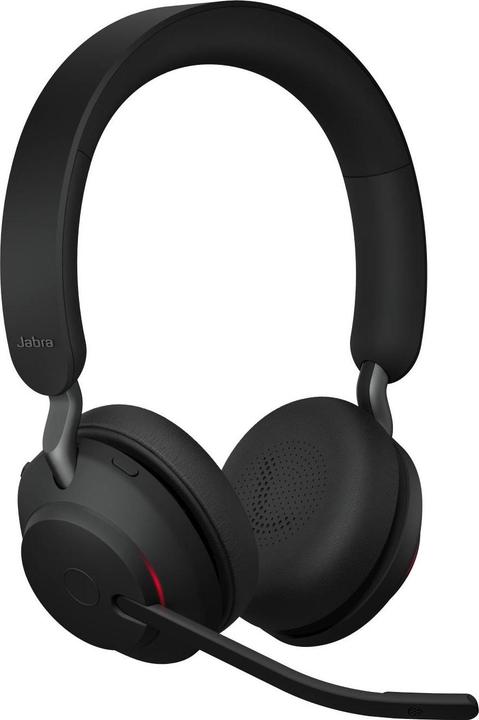 Image du produit Jabra Evolve2 65 Stéréo MS + Chargeur + Link 380c noir (Sans fil, USB-C, Les équipes Microsoft)