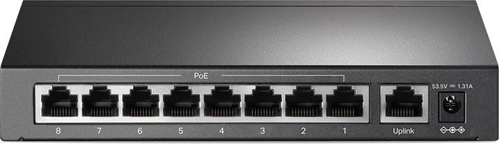 Actual product image TP-Link 9-Port 10/100Mbit/s-Desktop-Switch mit 8 PoE+-Ports (9 ports)