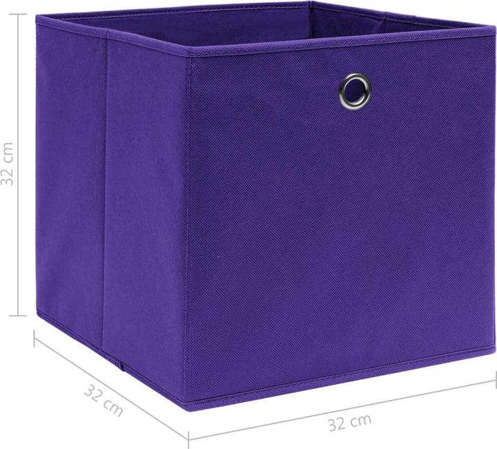 Actual product image vidaXL Aufbewahrungsbox (32 cm, 4x)
