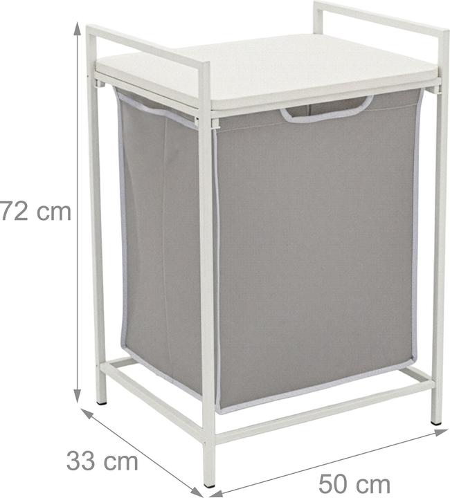 Actual product image Relaxdays laundry bin (65 l)