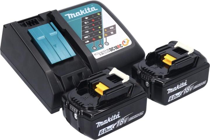 Actual product image Makita DHG 181 RGK Battery Hot Air Blower 18 V 150 - 550Â°C + 2x Battery 6,0 Ah + Charger + Case