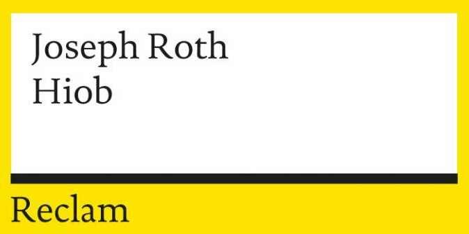 Actual product image Hiob (German, Joseph Roth, 2010)
