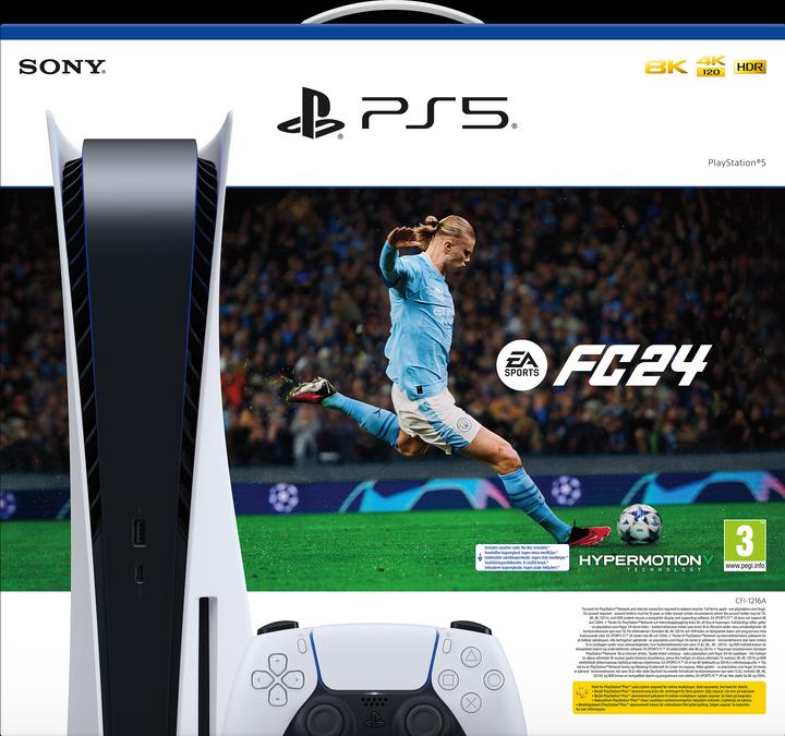 Produktbild Sony Playstation 5 - EA SPORTS FC 24 Bundle