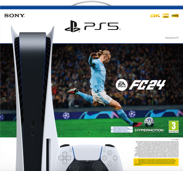 Produktbild Sony Playstation 5 - EA SPORTS FC 24 Bundle