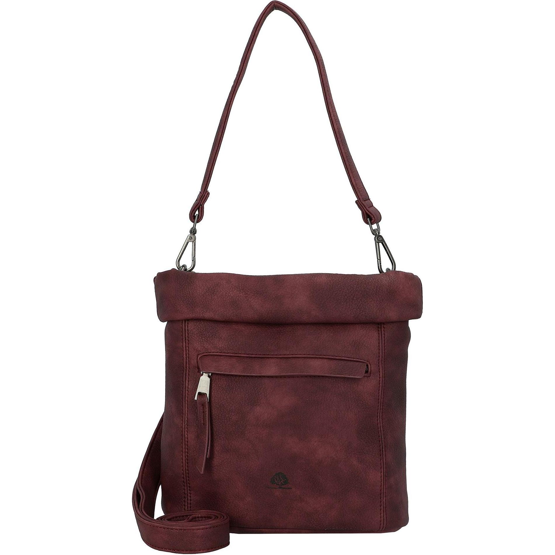 Greenburry, Handtasche, Mad'l Dasch Leni Schultertasche 26 cm, Rot