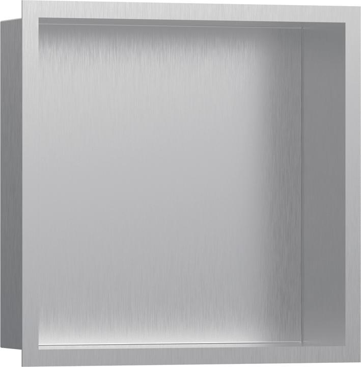 Produktbild hansgrohe HG Wandnische XtraStoris Individual ES geb 300x300x100mm Designrahmen ES geb