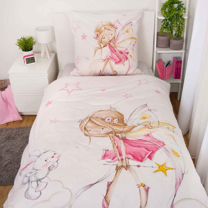 Actual product image Herding Children bedding "Little Fairy (135 x 200 cm, 80 x 80 cm)