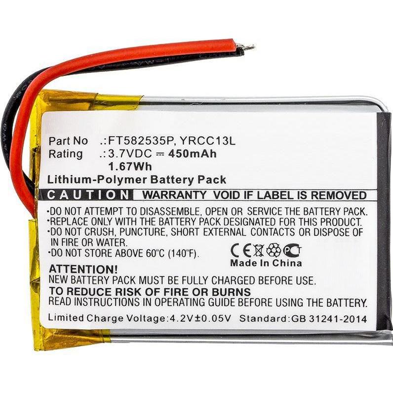 CoreParts Battery for Wireless Headset (J56BT), Kopfhörer Ersatzteile, Schwarz