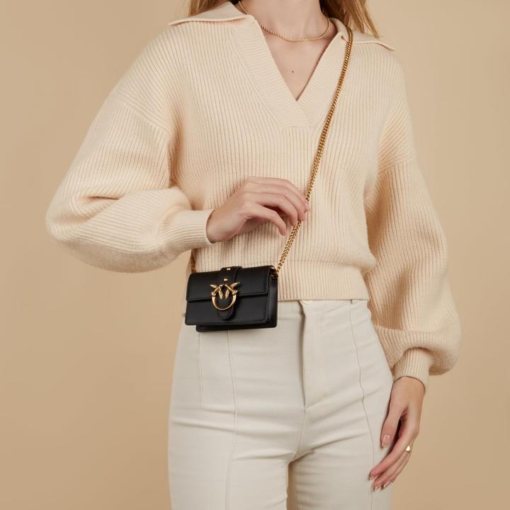 Immagine prodotto Pinko Love One Micro C in pelle vitello