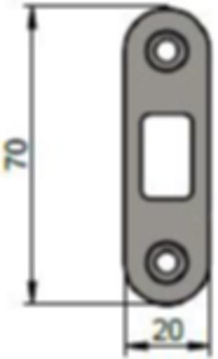 Produktbild MSL Haupt-Lappenschliessbleche B-40341H (Schliessblech)