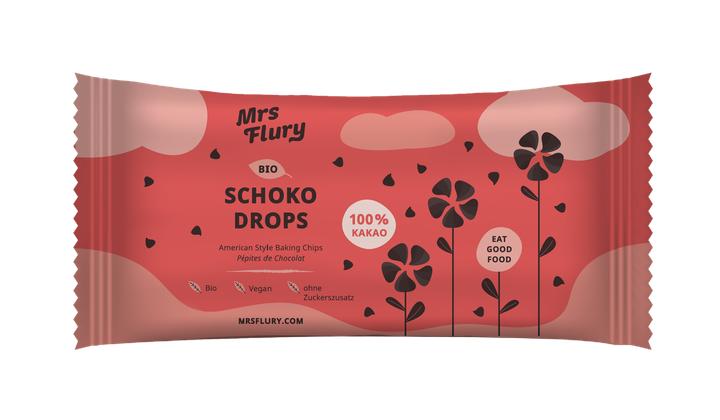Actual product image Mrs Flury Bio Schoko Drops (250 g)