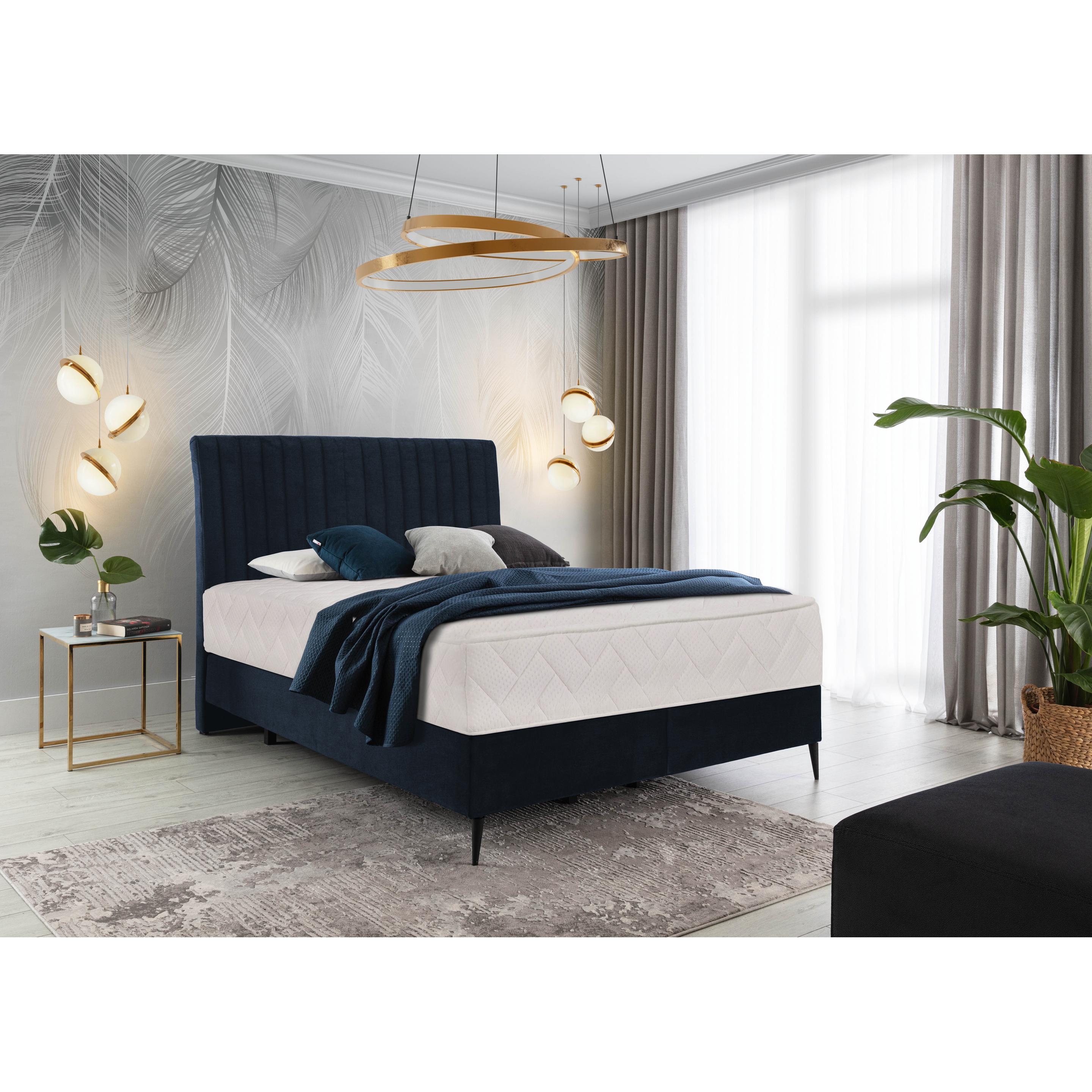 ELTAP, Boxspringbett, Blanca (160 x 200 cm)