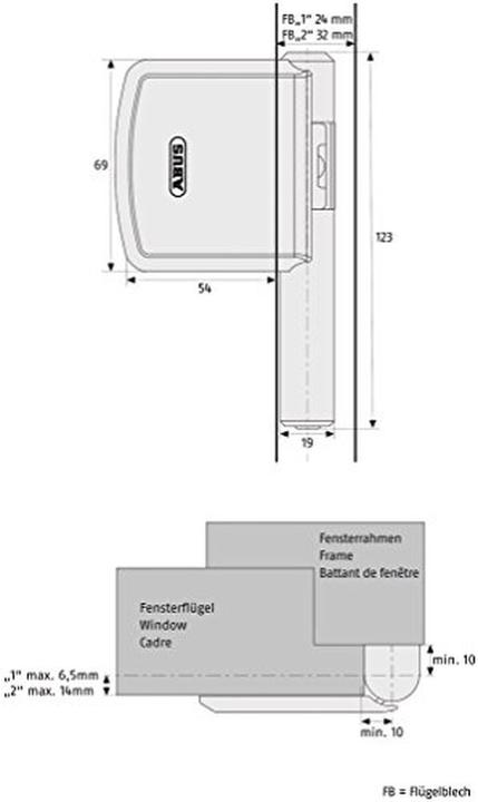 Produktbild Abus FAS 101