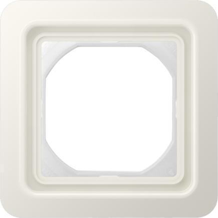 Actual product image JUNG Frame 1-fold ws compl.with flange CD 681 WU W