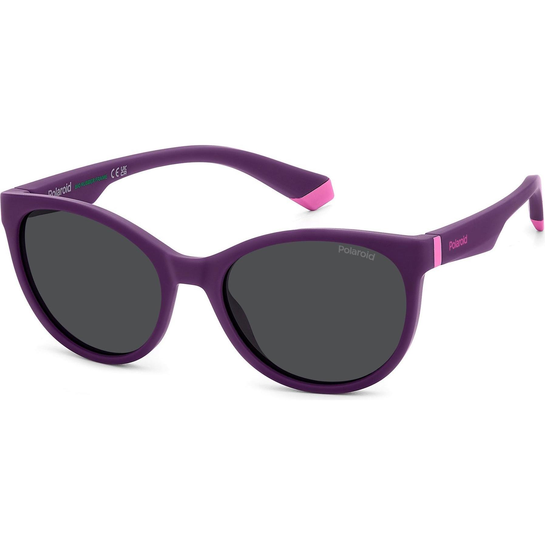 Polaroid Unisex Bambino Viola Occhiali Da Sole, Pld 8065/S
