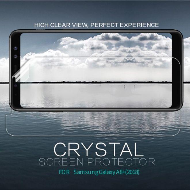Actual product image Nillkin Super Clear Series (1 pcs., Samsung Galaxy A8+)